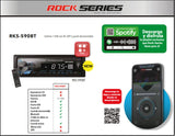 Autoestéreo 1 DIN Rock Series RKS-590BT Desmontable Bluetooth MP3 Con control remoto - Audioshop México lo mejor en Car Audio en México -  Rock Series