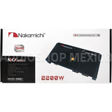 Amplificador Monoblock Nakamichi NKXD-1500.1 2200 Watts Clase D Full Range Open Show - Audioshop México lo mejor en Car Audio en México -  Nakamichi