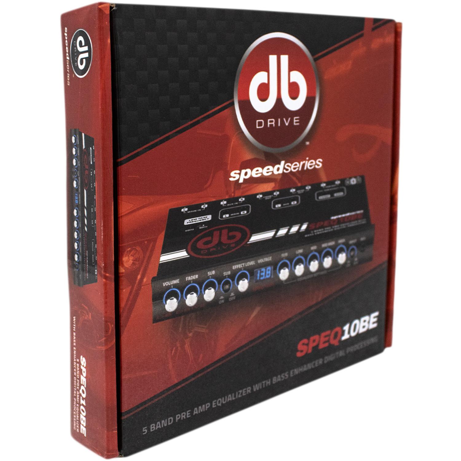 Ecualizador Con Restaurador de Bajos DB Drive SPEQ10BE 5 Bandas - Audioshop México lo mejor en Car Audio en México -  DB Drive