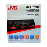 Autoestéreo 1 DIN JVC KD-XD28BT Bluetooth USB AUX 13 Bandas - Audioshop México lo mejor en Car Audio en México -  JVC