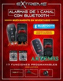 Alarma 3 Canales Extreme Artemis Bt Controla Tu Vehículo Por Smartphone