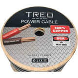 Rollo de Cable Treo TR-PC015BK Calibre 0 15 metros 100% Cobre Ultra Flexible Color Negro - Audioshop México lo mejor en Car Audio en México -  Treo