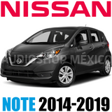 Frente Base para Autoestéreo 1 y 2 DIN HF Audio HF-0756DD Nissan March 2015-2018 - Audioshop México lo mejor en Car Audio en México -  HF Audio
