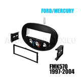 Frente Base Autoestéreo 1 DIN American International FMK570 Ford Mercury 1997-2004 - Audioshop México lo mejor en Car Audio en México -  American International