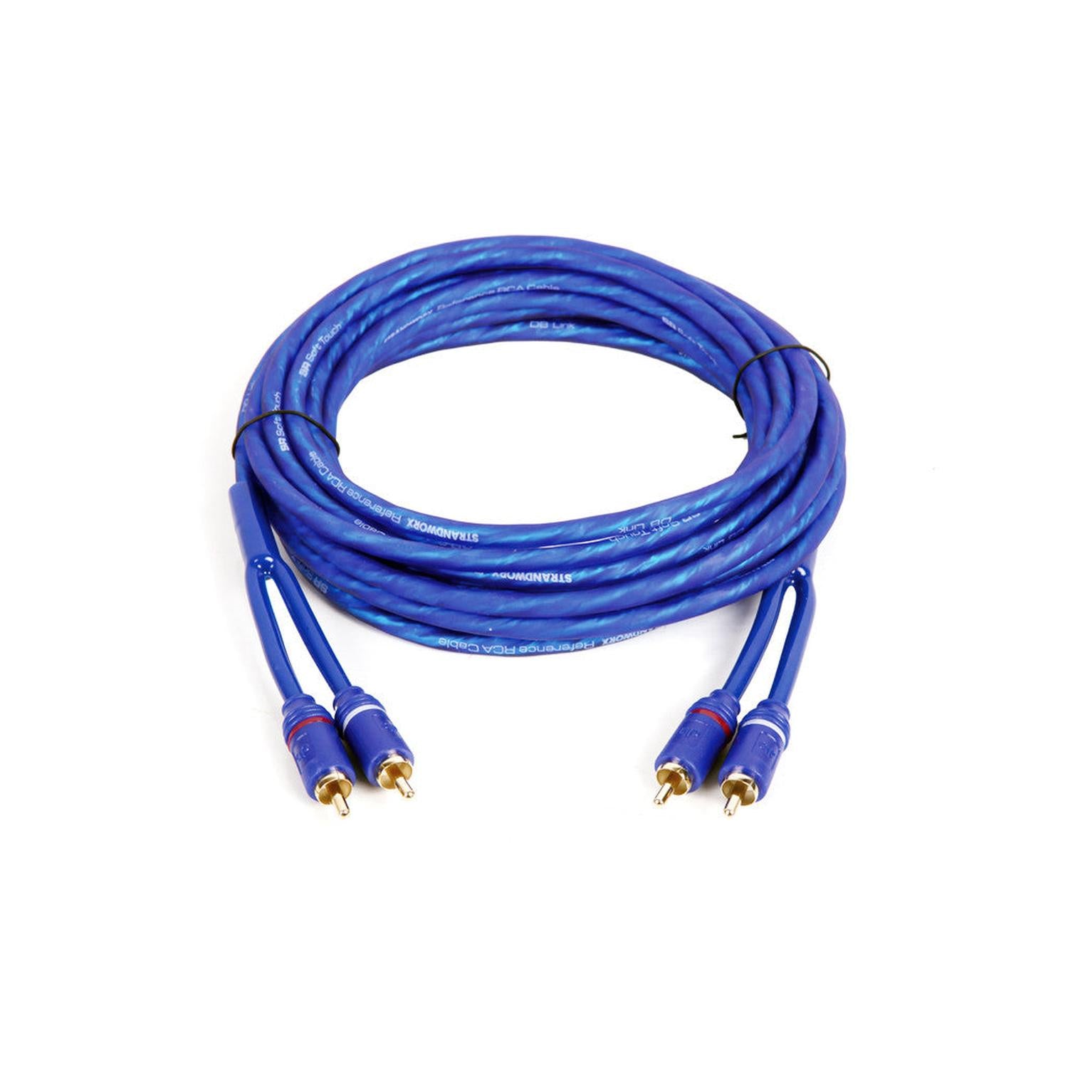 Cable RCA DB Link SR1.5 1.5 pies 45 cm con Triple blindaje cobre