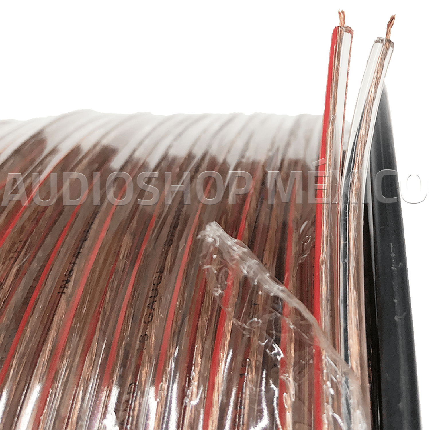 Cable De Acero Recubierto De Vinilo Transparente - Carrete De 500 Pies, Diámetro 1/8" - 3/16", Construcción 7x19