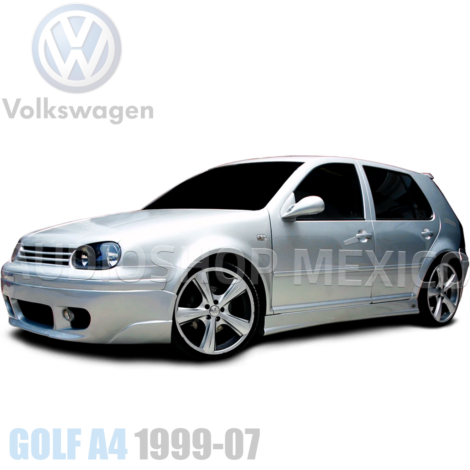 Frente Base Autoestéreo 1 DIN HF Audio HF-0190 Volkswagen Golf A4 Passat Jetta A4 Clasico 1999-2015 - Audioshop México lo mejor en Car Audio en México -  HF Audio