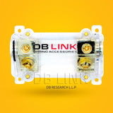 Portafusible ANL DB Link ANLFH01X 2 Entradas Calibre 0 GA Chapado en Oro - Audioshop México lo mejor en Car Audio en México -  DB Link