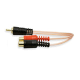 Cable RCA DB Link XLY2FZ 2 Hembra 1 Macho Audio Chapado en Oro X-Series RCA