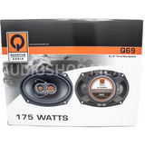 Bocinas Midrange Quantum Q69 175 Watts 6x9 Pulgadas 3 Vías - Audioshop México lo mejor en Car Audio en México -  Quantum