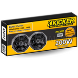 Bocinas Coaxiales Kicker DSC50 200 Watts 5.25 Pulgadas 4 Ohms 50 Watts RMS 2 Vías - Audioshop México lo mejor en Car Audio en México -  Kicker