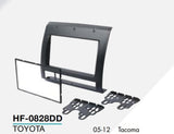 Frente Base Autoestereo Hf-0828dd Toyota Tacoma Versión 2005-2012