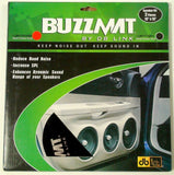 Insonorizante para bocinas 2 Hojas DB Link Lighting Solutions Buzzmat LBK21010SK 10×10 Pulgadas - Audioshop México lo mejor en Car Audio en México -  DB Link