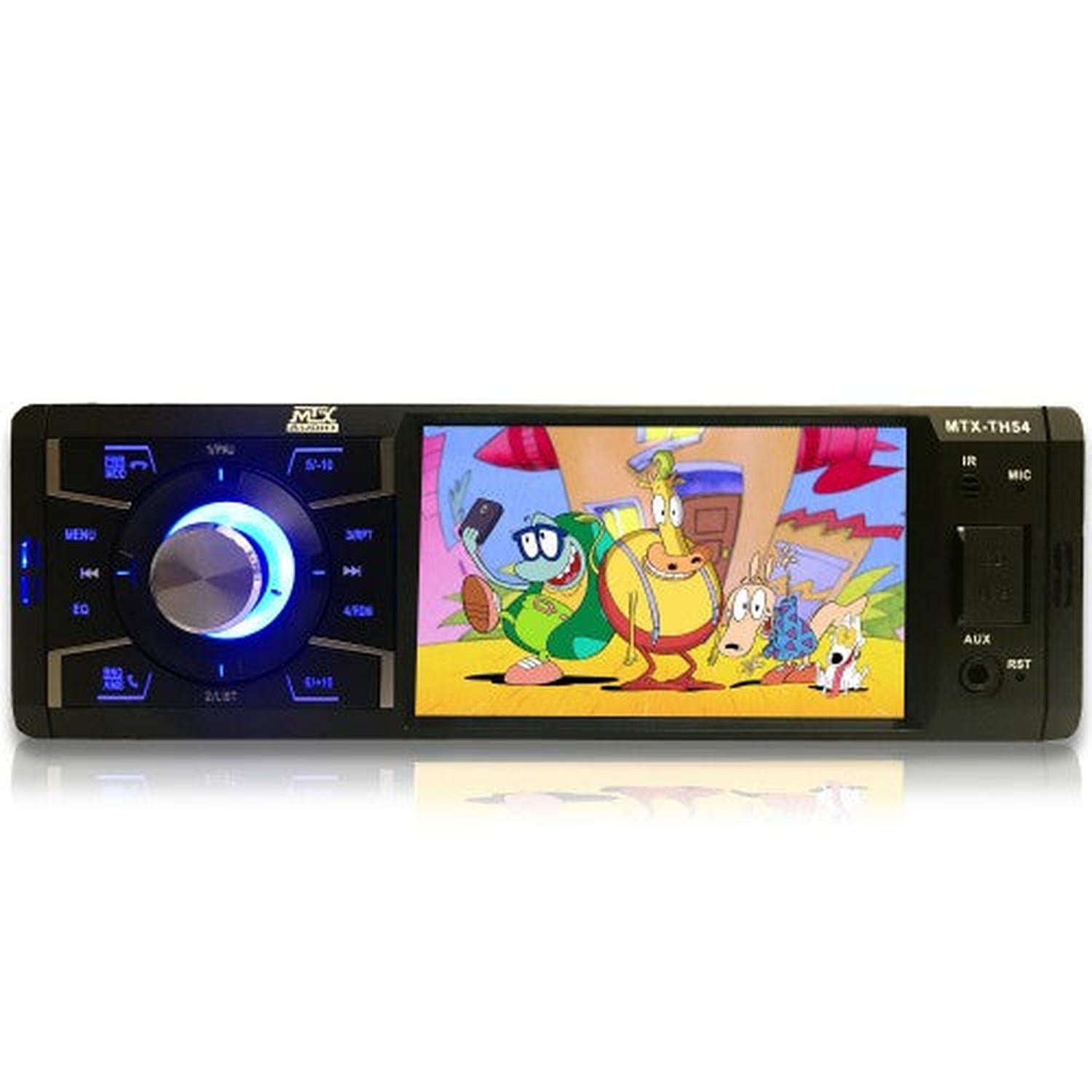 Autoestéreo Pantalla 1 DIN 4 MTX Audio MTX-TH54 LCD USB con Control r –  Audioshop México lo mejor en Car Audio en México