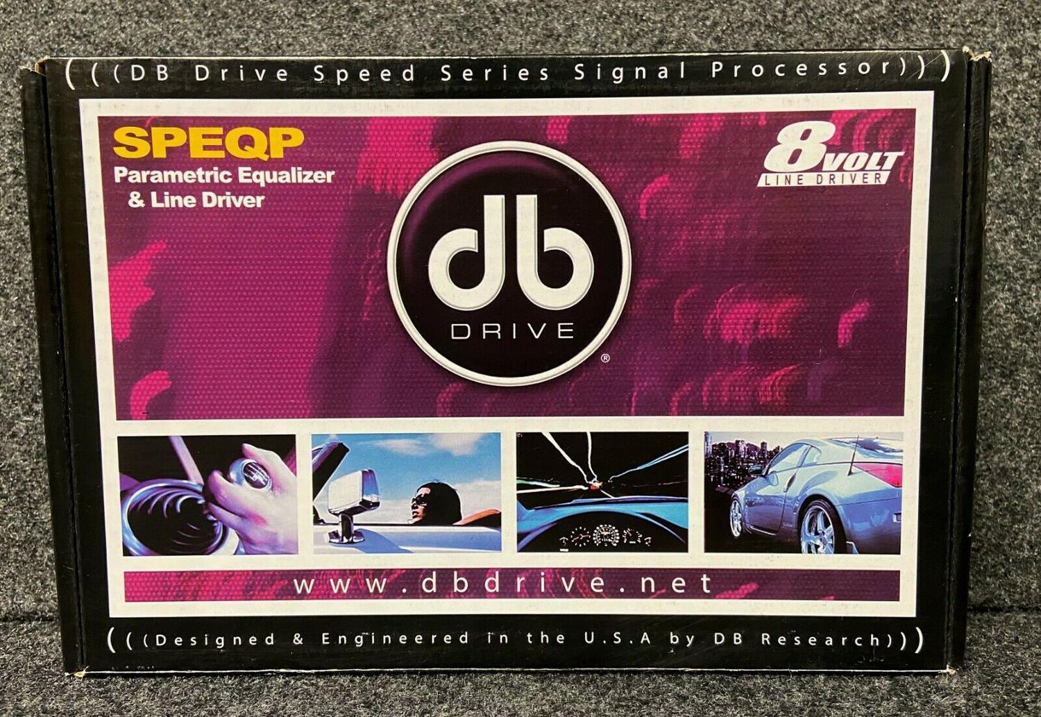 Ecualizador Paramétrico 4 Bandas DB Drive SPEQP 8 Volts RMS - Audioshop México lo mejor en Car Audio en México -  DB Drive