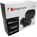Bocinas Para Auto Nakamichi NSE4617 160 Watts 4x6 Pulgadas 4 Ohms 2 Vías - Audioshop México lo mejor en Car Audio en México -  Nakamichi