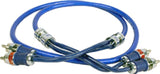Cable RCA Ultraflexible DB Link SF15 15 pies 4.57 metros niquelada con blindaje de nylon fibra de vi - Audioshop México lo mejor en Car Audio en México -  DB Link