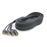 Cable RCA 4 canales DB Link SX412 12 pies 3.65 metros chapado en oro cobre 100% libre de oxígeno Str - Audioshop México lo mejor en Car Audio en México -  DB Link