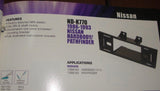 Base Frente Autoestéreo 1 DIN American International NDK770 Nissan Pathfinder y Pickup D21 1986-1993 - Audioshop México lo mejor en Car Audio en México -  American International