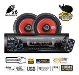 Estereo Bluetooth Desmontable Mtx + Bocinas 6.5 Mtxpk375bt - Audioshop México lo mejor en Car Audio en México -  MTX Audio