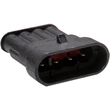 Kit de conector RGB hembra Wet Sounds RGB-4-KIT-10-F impermeable de 4 pines con pines - Audioshop México lo mejor en Car Audio en México -  Wet Sounds