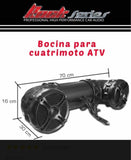 Bocinas Para Cuatrimoto Rock Series Rks-Atv650 300wx2 6.5 Pulgadas Todoterreno - Audioshop México lo mejor en Car Audio en México -  Rock Series