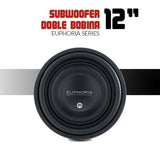 Subwoofer Profesional Euphoria Audio EW7 12D4 1500 Watts 12 Pulgadas 4 Ohms 500 Watts RMS