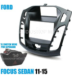 Frente Base Autoestéreo 2 DIN HF Audio HF-0598DD Ford Focus Sedan 2011-2015