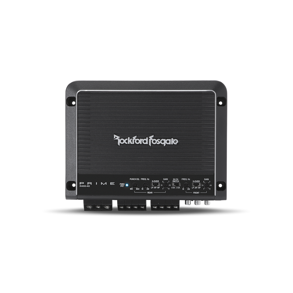Amplificador FullRange 4 Canales Rockford Fosgate R4004D 400 Watts C