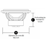 Subwoofer Quantum Audio QWX4000/8D4 4000 Watts 8 Pulgadas Doble Bobina QWX Series - Audioshop México lo mejor en Car Audio en México -  Quantum Audio