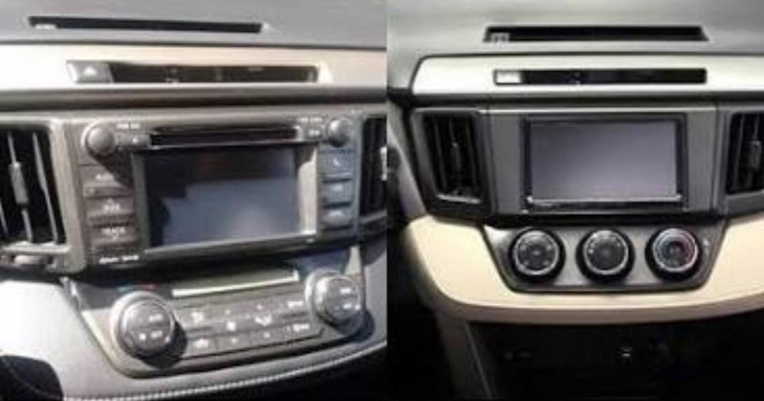 Frente Base Autoestéreo 1 y 2 DIN American International TOYK995 Toyota RAV 4 2013-2016 - Audioshop México lo mejor en Car Audio en México -  American International