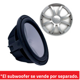 Rejilla Marina Wet Sounds REVO 12 XS-S GRILLE para Subwoofers REVO de 12 Pulgadas Color Plata - Audioshop México lo mejor en Car Audio en México -  Wet Sounds