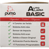 Alarma con LED Indicador Puma VP-300 2 Controles Apertura de puertas eléctricas y Sensor de Golpe - Audioshop México lo mejor en Car Audio en México -  Puma