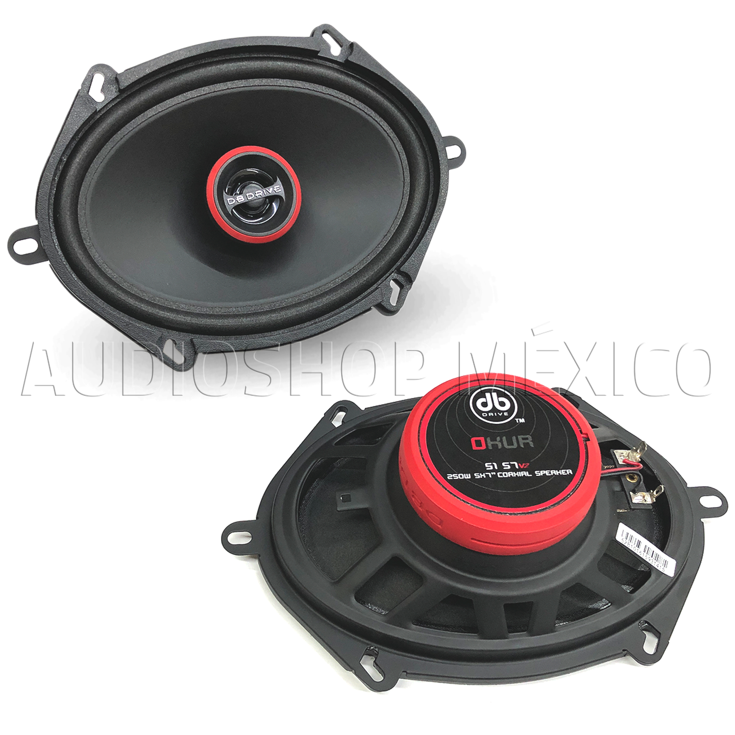 Bocinas Coaxiales DB Drive S1 57v2 250 Watts 5x7 Pulgad ... - Audioshop México lo mejor en Car Audio en México -  DB Drive