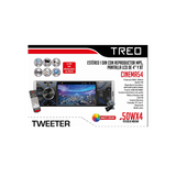 Estéreo Pantalla 1 DIN 4" Treo CINEMA54 Bluetooth Cámara de reversa Cara Fija - Audioshop México lo mejor en Car Audio en México -  Treo