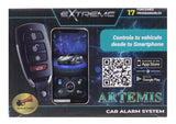 Alarma 3 Canales Extreme Artemis Bt Controla Tu Vehículo Por Smartphone - Audioshop México lo mejor en Car Audio en México -  Extreme