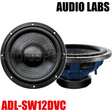 Subwoofer Open Show Audio Labs ADL-SW12DVC 1400 Watts 12 Pulgadas 4 Ohms 700 Watts RMS Doble Bobina - Audioshop México lo mejor en Car Audio en México -  Audio Labs
