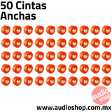 Paquete de 50 Cintas De Aislar Extra Ancha Automotriz, Industrial 1 1/4 20m (Venta por paquete de 50) - Audioshop México lo mejor en Car Audio en México -  Audioshop México