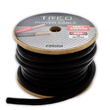Rollo de Cable Treo TR-PC015BK Calibre 0 15 metros 100% Cobre Ultra Flexible Color Negro