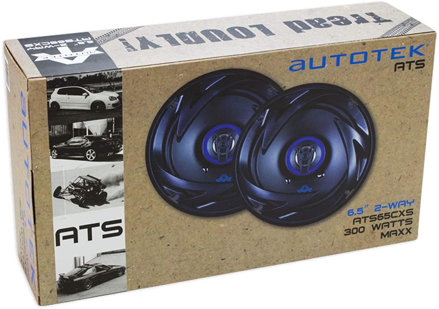 Bocinas Coaxiales Full-Range Autotek ATS65CXS 300 Watts 6.5 Pulgadas 4 Ohms 2 Vías ATS Series - Audioshop México lo mejor en Car Audio en México -  Autotek