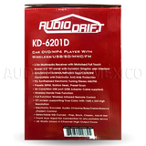Autoestéreo Pantalla 2 DIN Nippon America Audiodrift KD-6201D Bluetooth 6.2 DVD MP3 SD USB - Audioshop México lo mejor en Car Audio en México -  Audiodrift