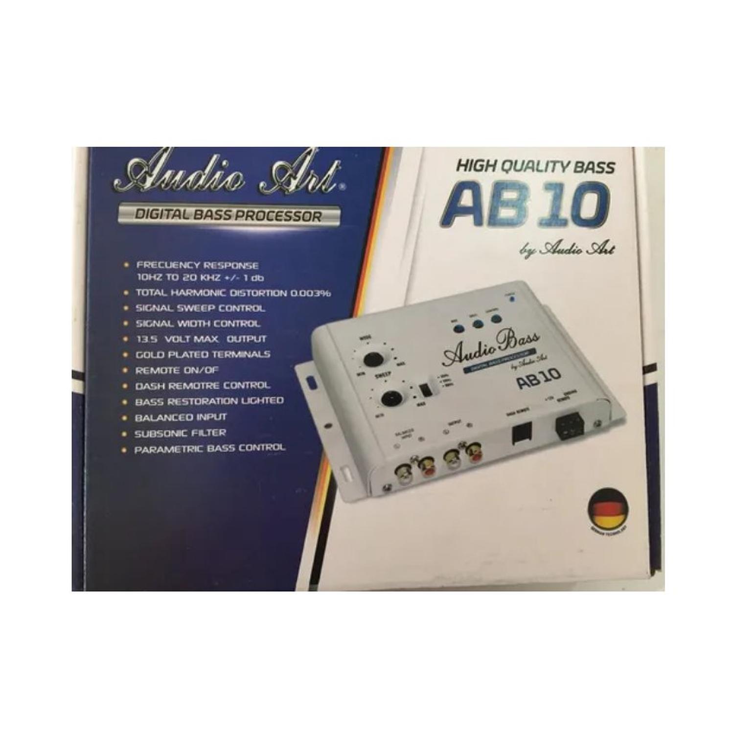 Epicentro Restaurador de Bajos Digital Audio Art AB10 Alta Calidad con control de bajos - Audioshop México lo mejor en Car Audio en México -  Audio Art