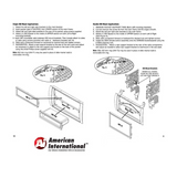 Frente Base Autoestéreo 1 y 2 DIN American International GMK262 Cadillac 1996-2005 - Audioshop México lo mejor en Car Audio en México -  American International