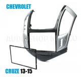 Frente Base Autoestéreo 2 DIN HF Audio HF-0454DD Chevrolet Cruze 2013-2015