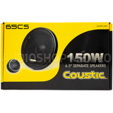 Set De Medios Coustic 65CS 300 Watts 6.5 Pulgadas 4 Ohms 2 Vías By MTX Audio Excelente Sonido - Audioshop México lo mejor en Car Audio en México -  Coustic