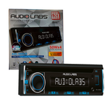 Estéreo 1 DIN Desmontable Audio Labs ADL-560CD con APP, USB y Bluetooth, CD AUX IN Salidas RCA Ilumi