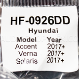 Frente Base Autoestéreo 2 DIN HF Audio HF-0926DD Hyundai Verna y Accent Modelo 2019 - Audioshop México lo mejor en Car Audio en México -  HF Audio
