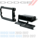 Frente Base Autoestéreo 1 y 2 DIN HF Audio HF-0691DD Dodge RAM 4000 2013-2017