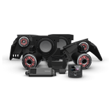 Kit Audio Marino UTV Rockford Fosgate X317-STG6 2 Subwoofers, 2 Bocinas para Maverick 2017-2021