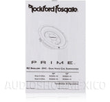 Subwoofer Plano Amplificado Rockford Fosgate R2SD4-10 400 Watts 10 Pulgadas 4 Ohms Doble Bobina - Audioshop México lo mejor en Car Audio en México -  Rockford Fosgate
